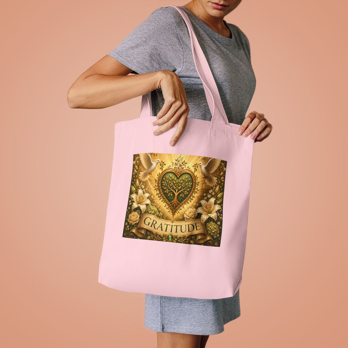 Cotton Tote Bag - 'Gratitude'