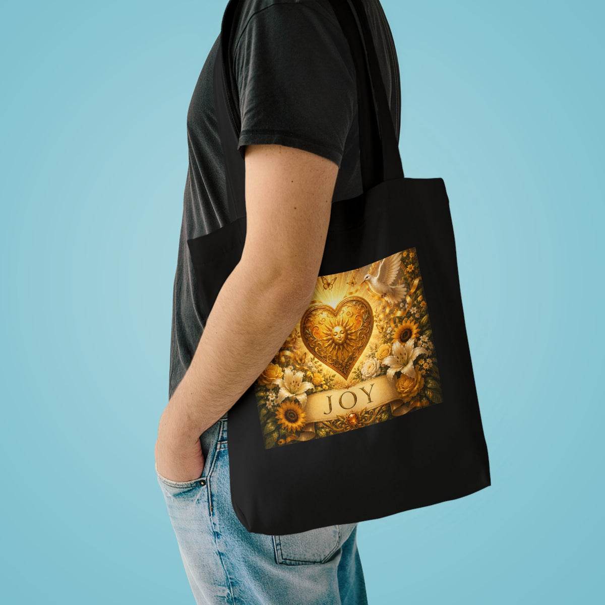 Cotton Tote Bag - 'Joy'