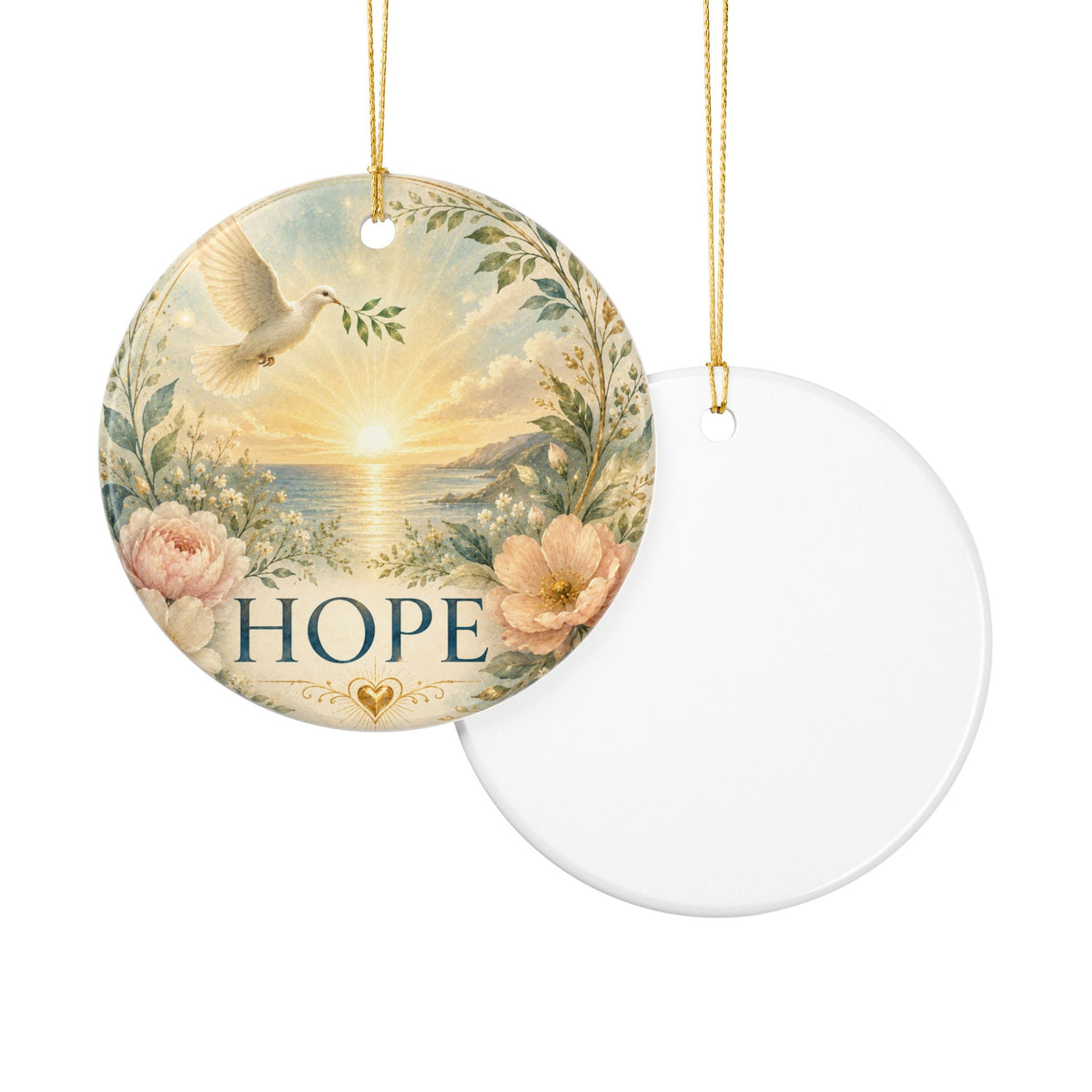 Ceramic Ornament - 'Hope'
