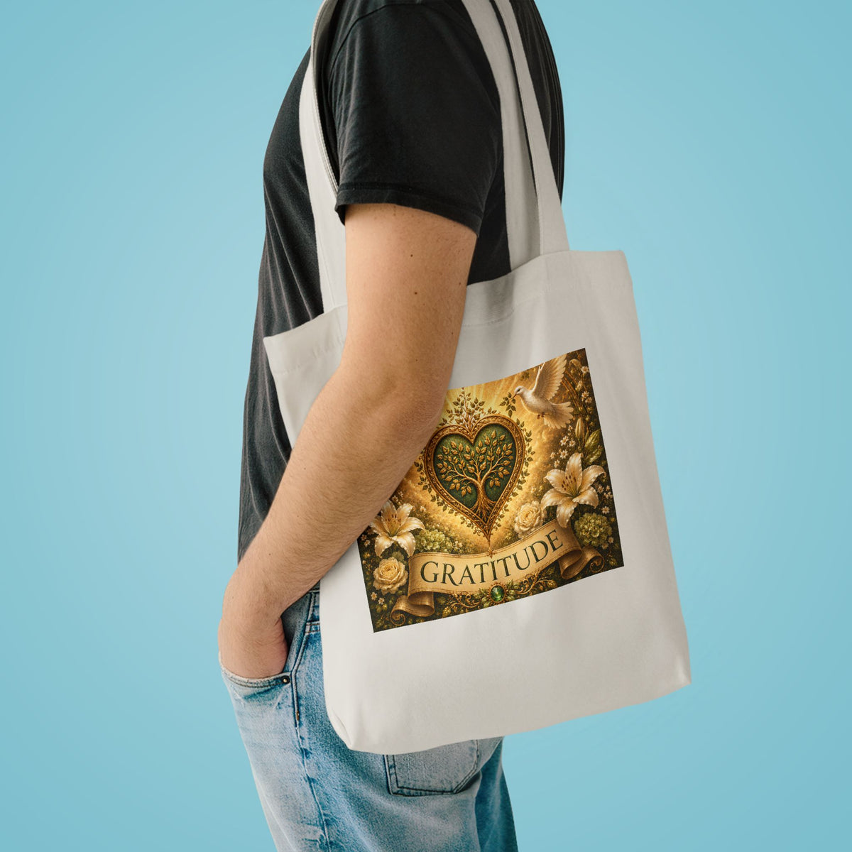 Cotton Tote Bag - 'Gratitude'