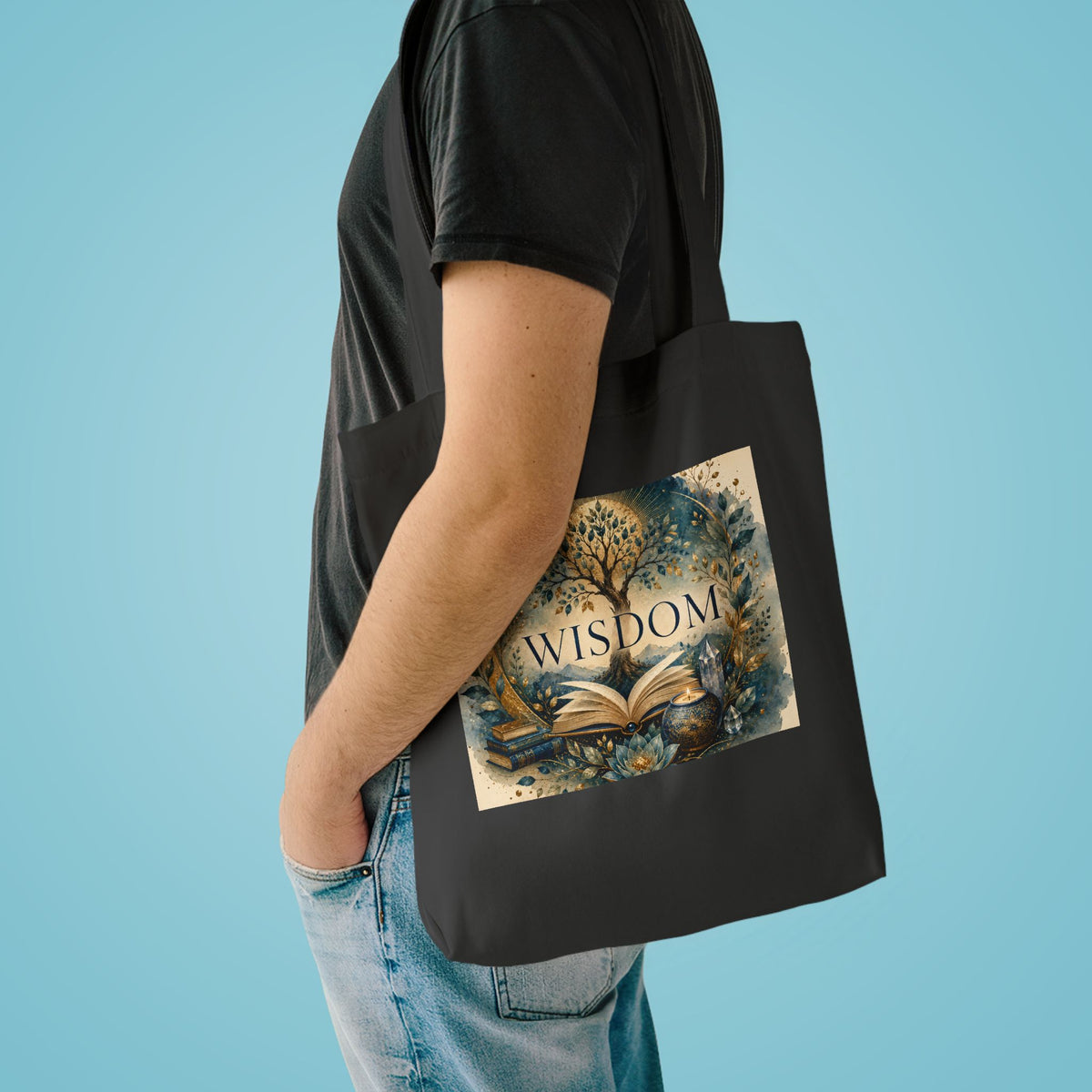 Cotton Tote Bag - 'Wisdom'