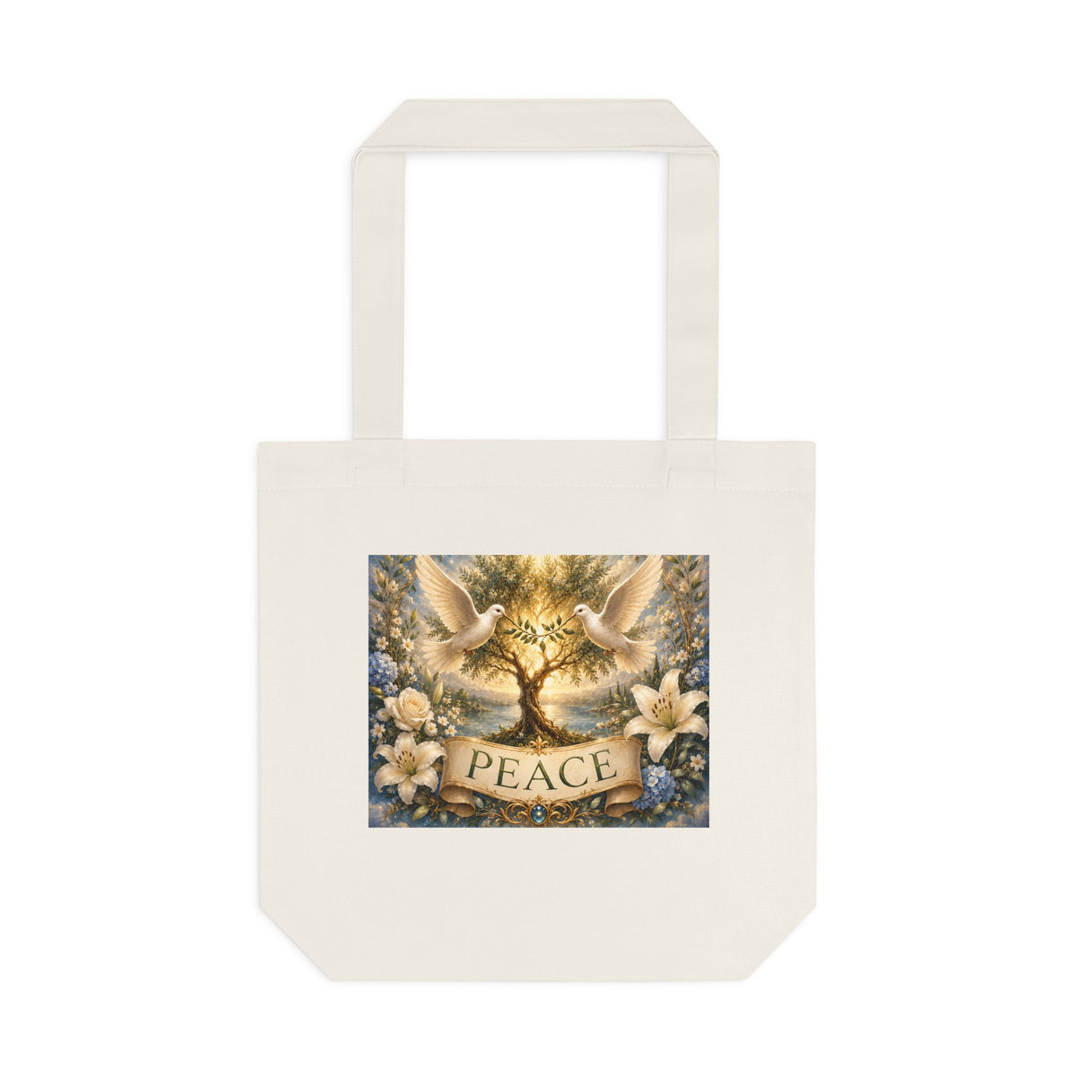 Cotton Tote Bag - 'Peace'