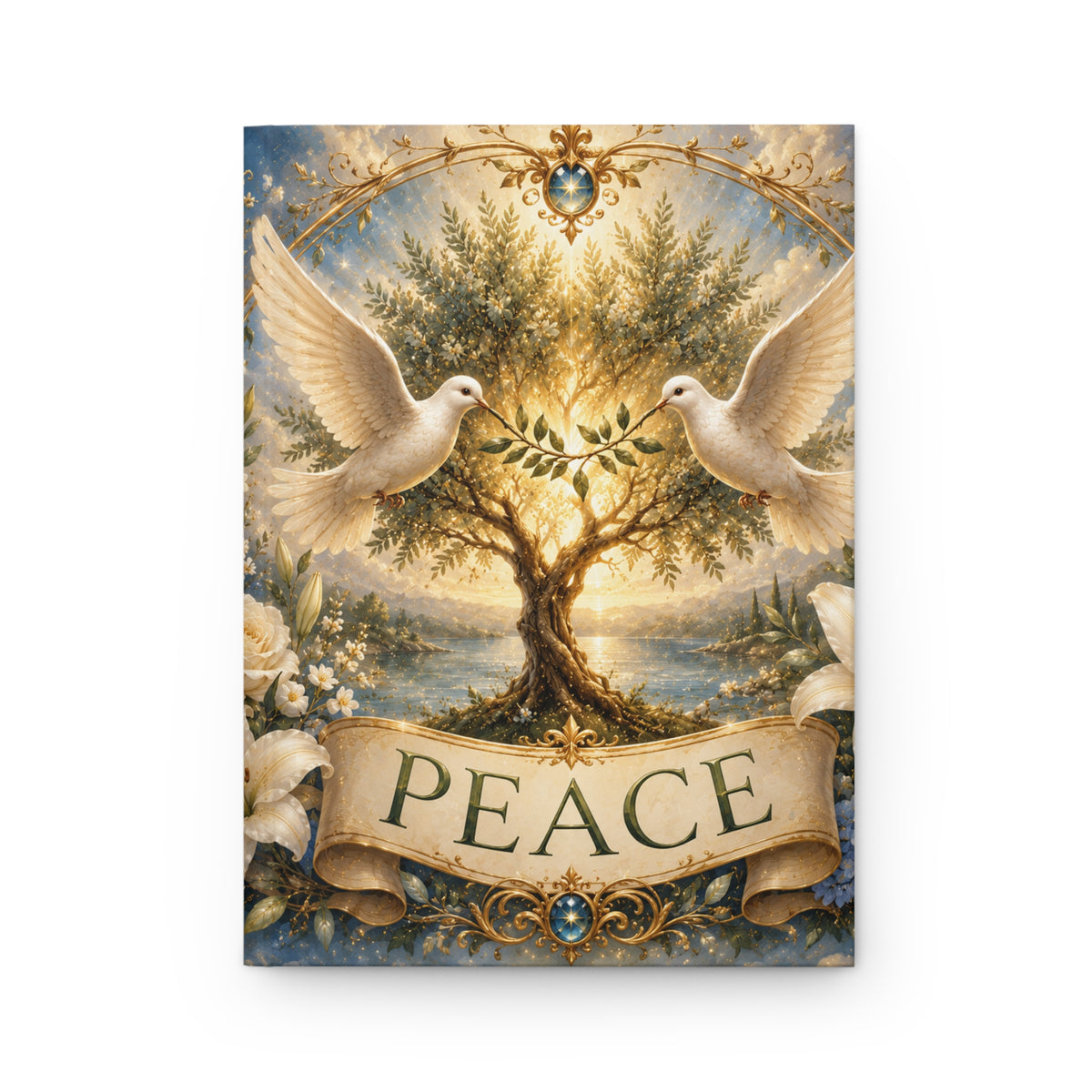 Hardcover Journal — 'Peace'