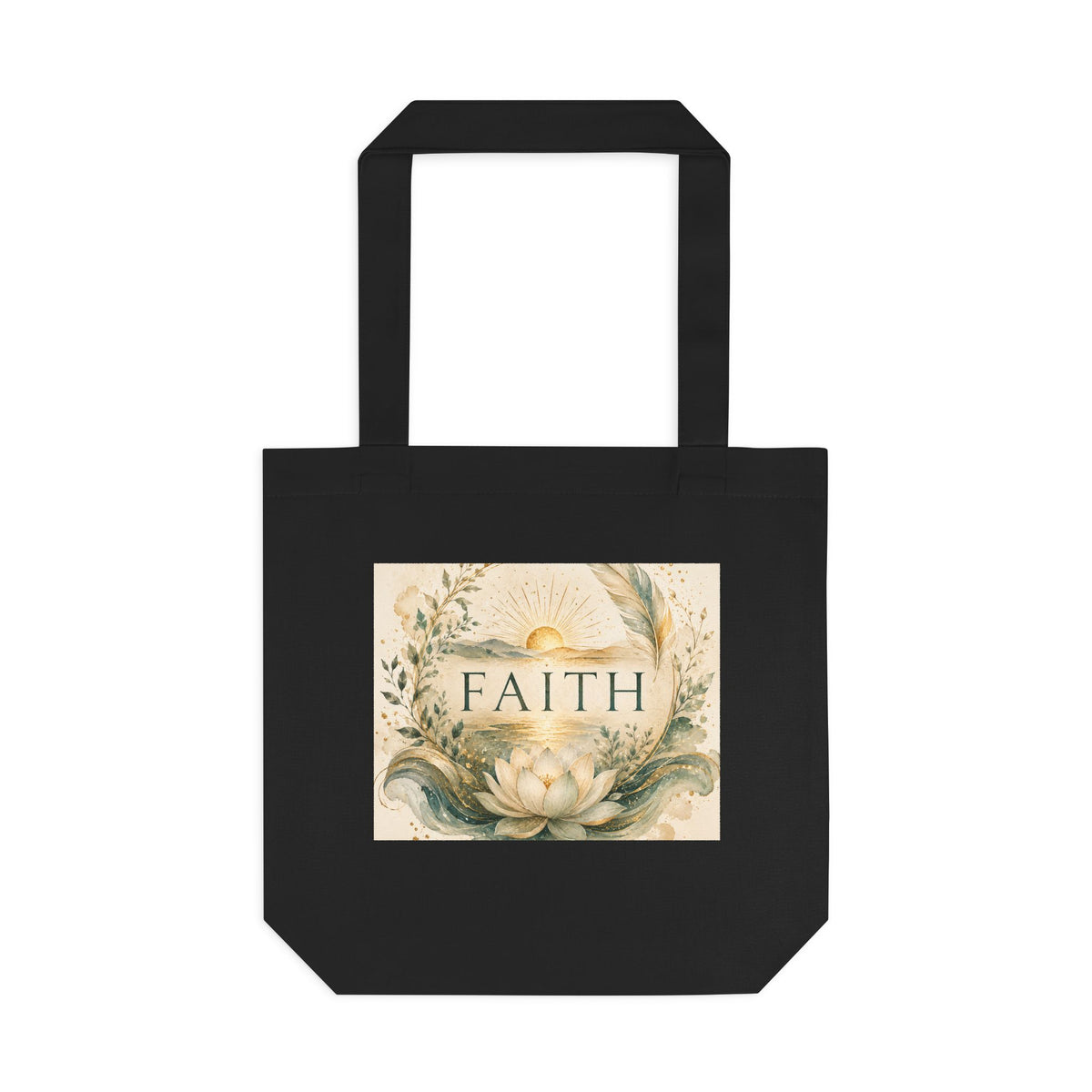 Cotton Tote Bag - 'Faith'