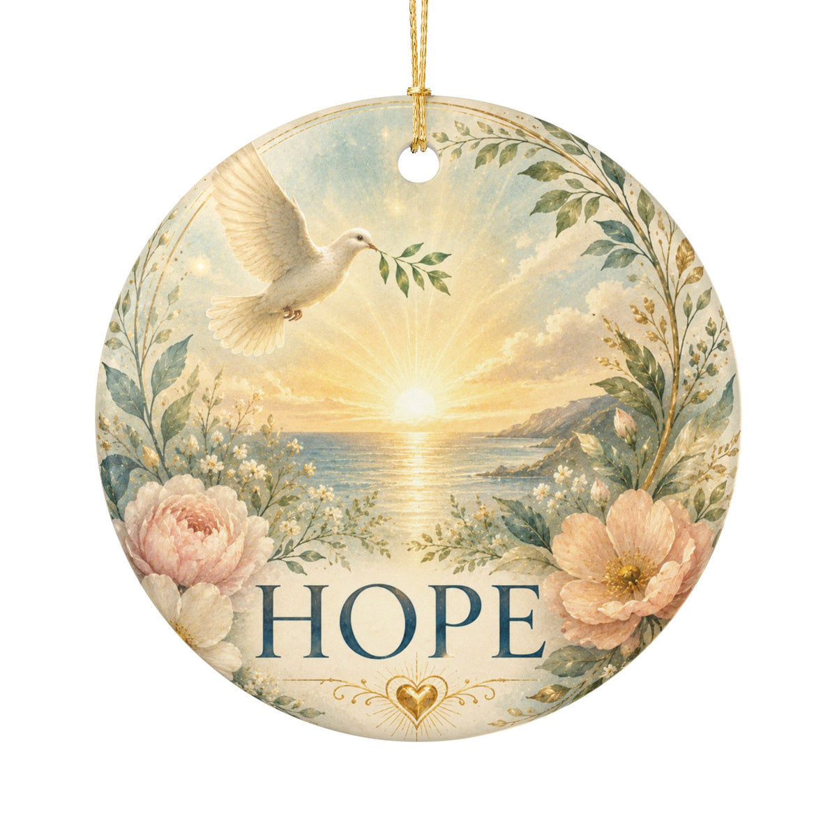 Ceramic Ornament - 'Hope'