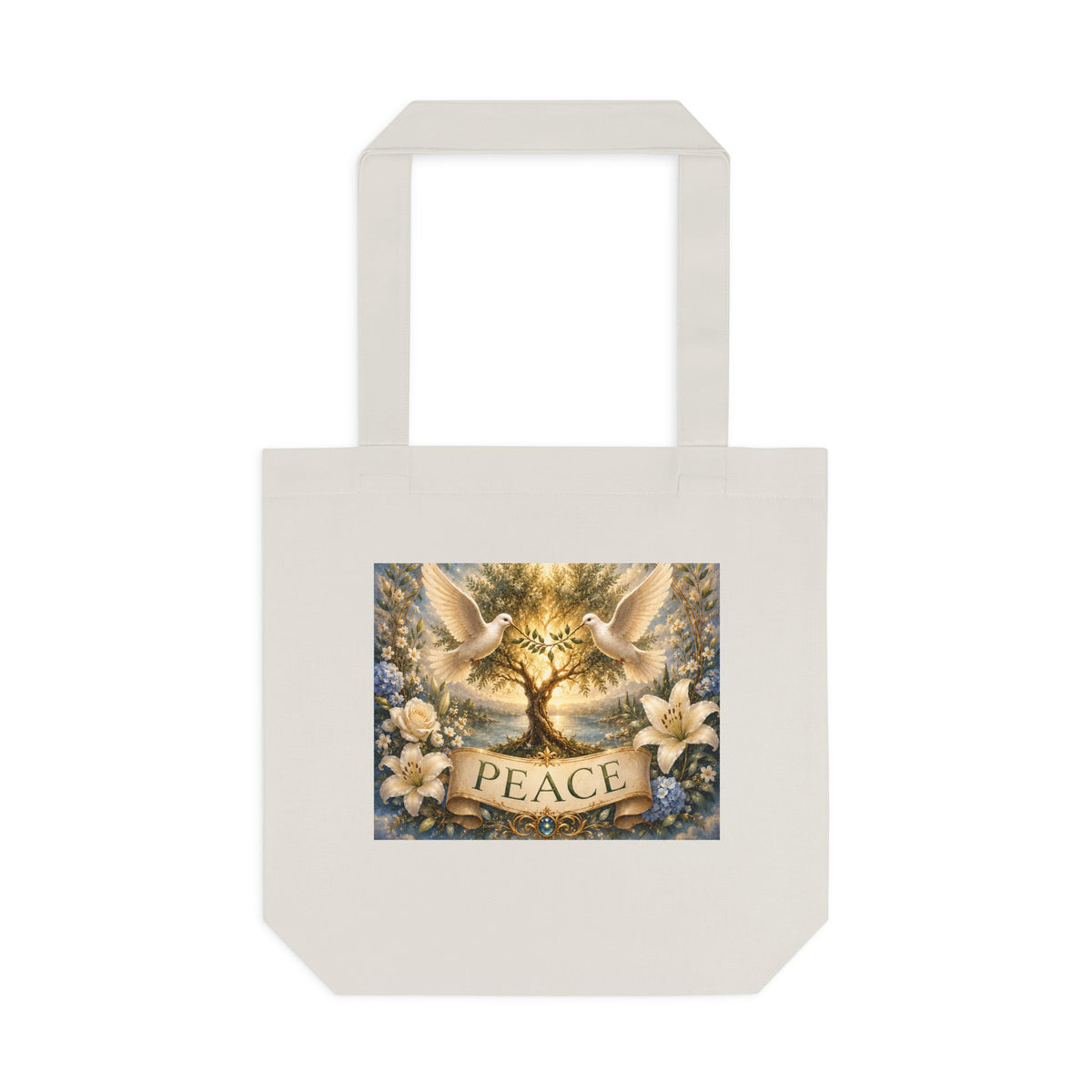 Cotton Tote Bag - 'Peace'