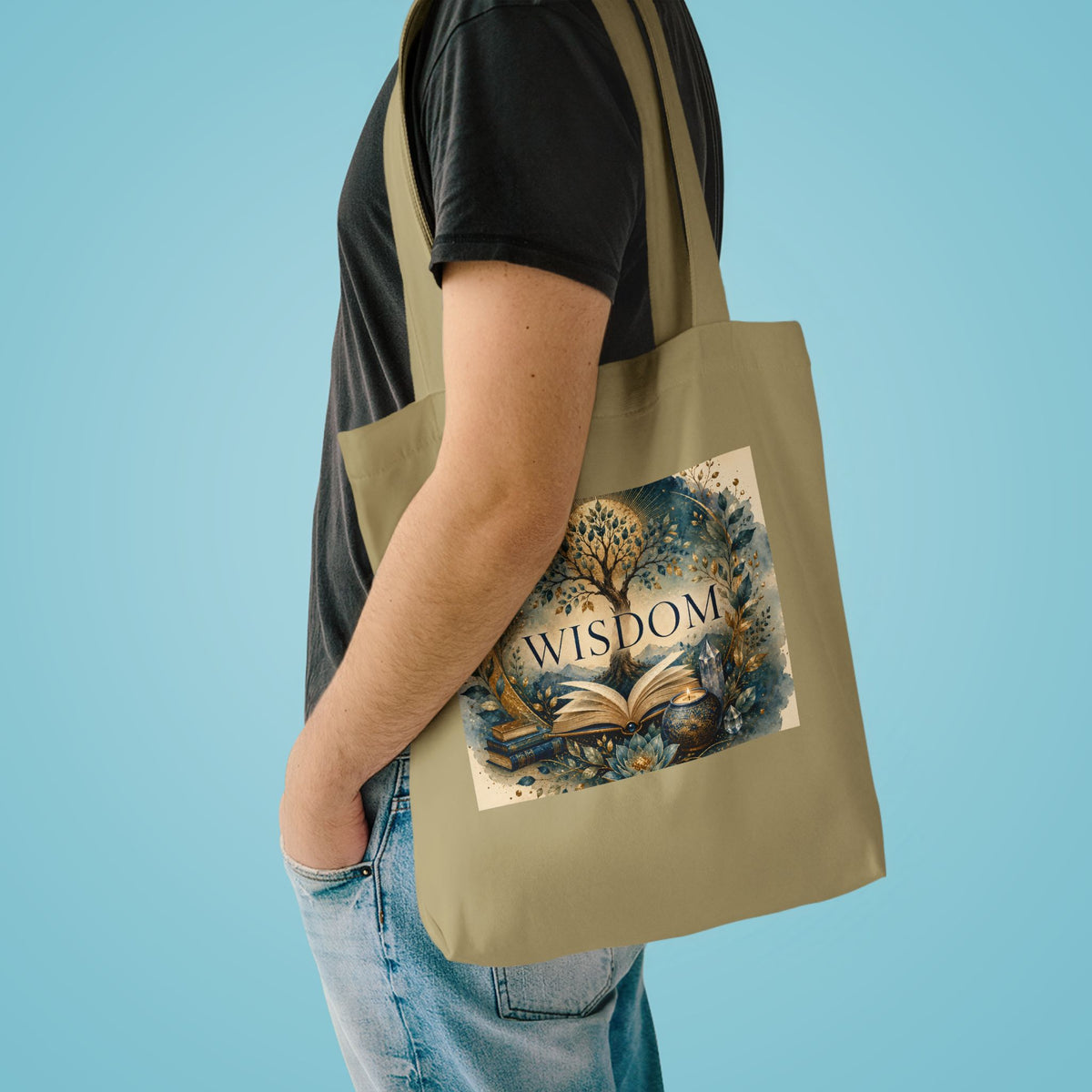 Cotton Tote Bag - 'Wisdom'