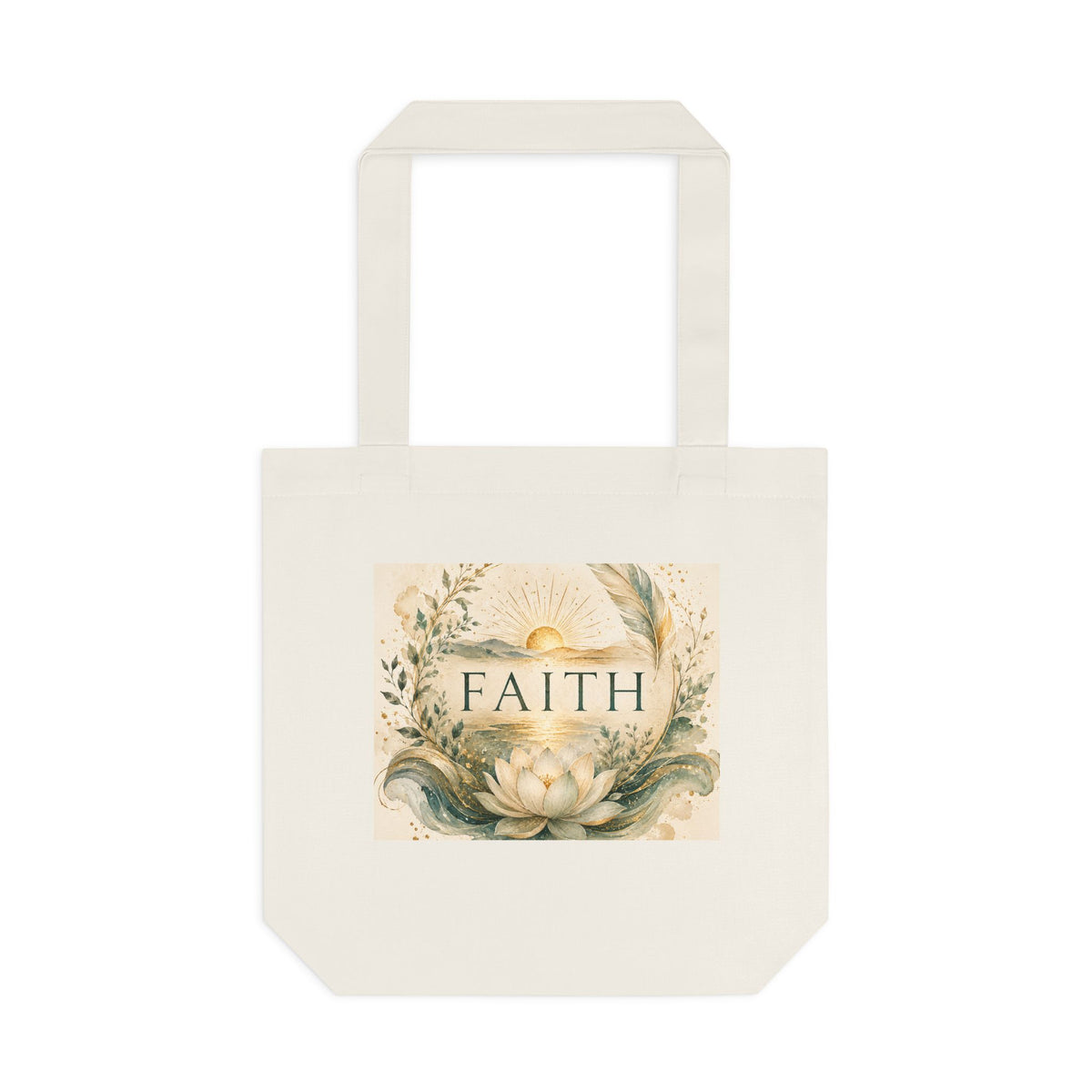 Cotton Tote Bag - 'Faith'