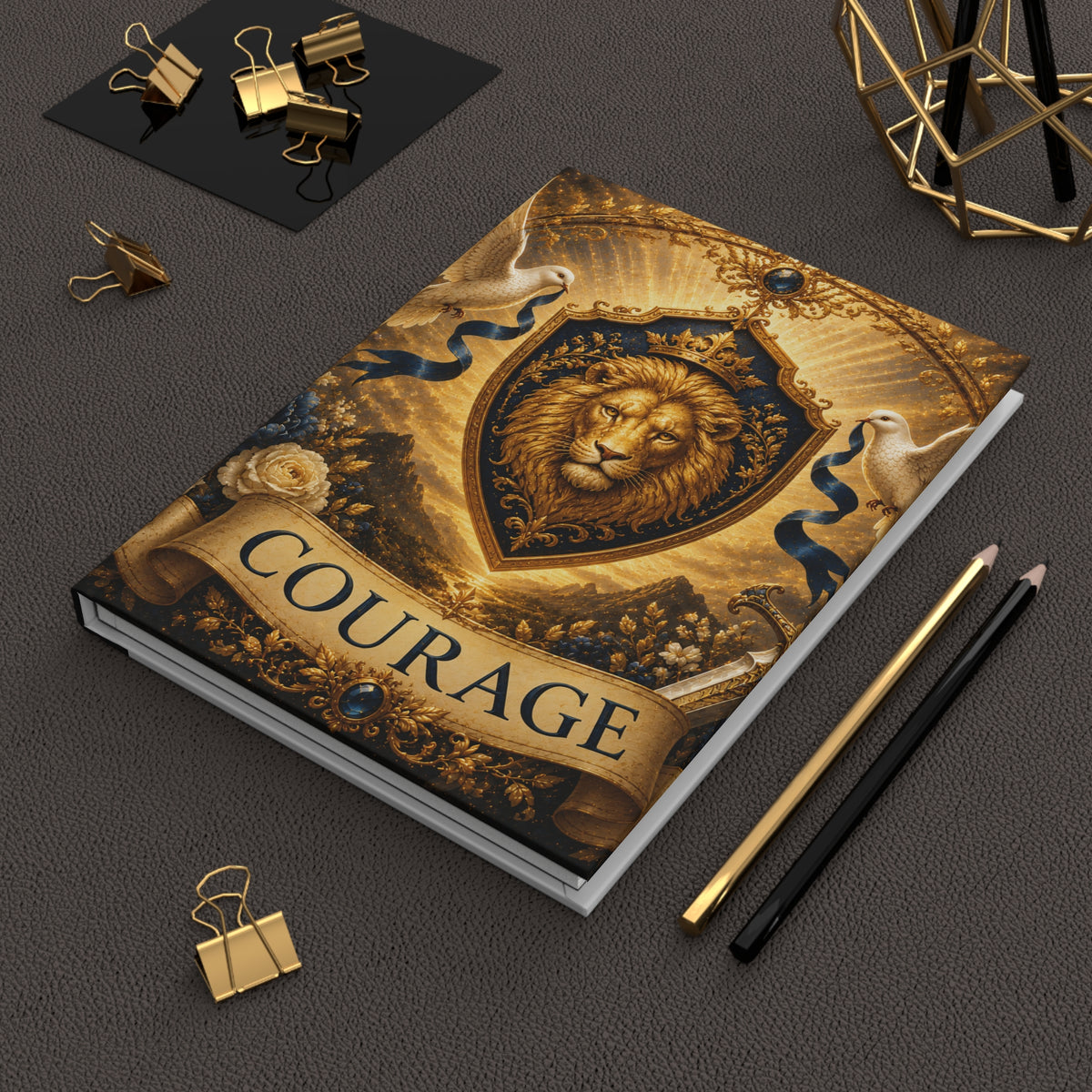 Hardcover Journal - 'Courage'