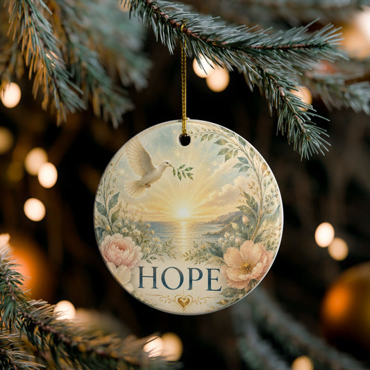 Ceramic Ornament - 'Hope'