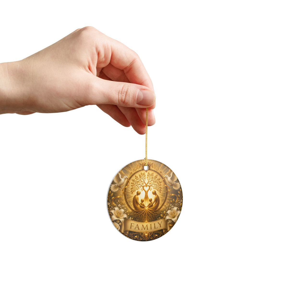 Ceramic Ornament - 'Family'
