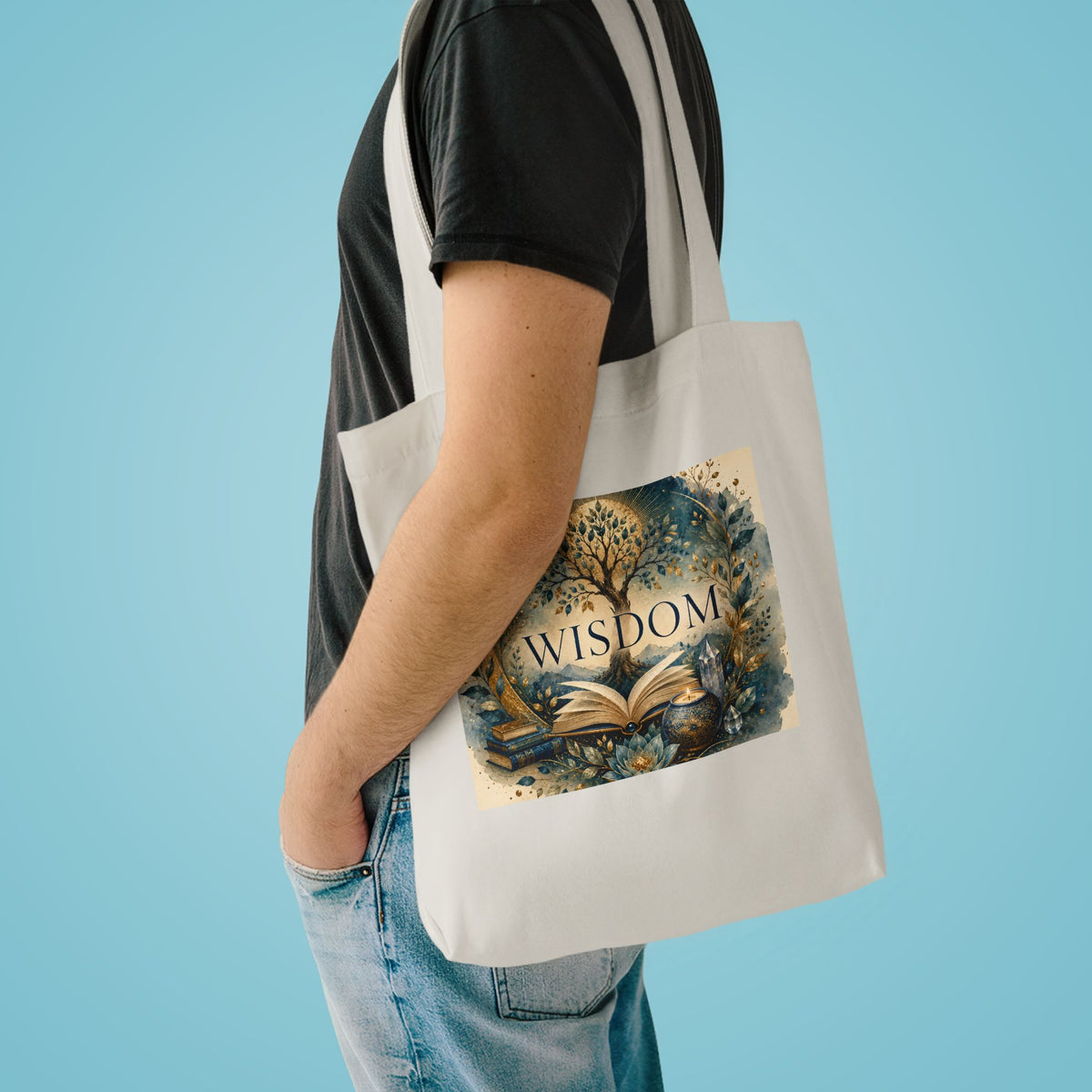 Cotton Tote Bag - 'Wisdom'