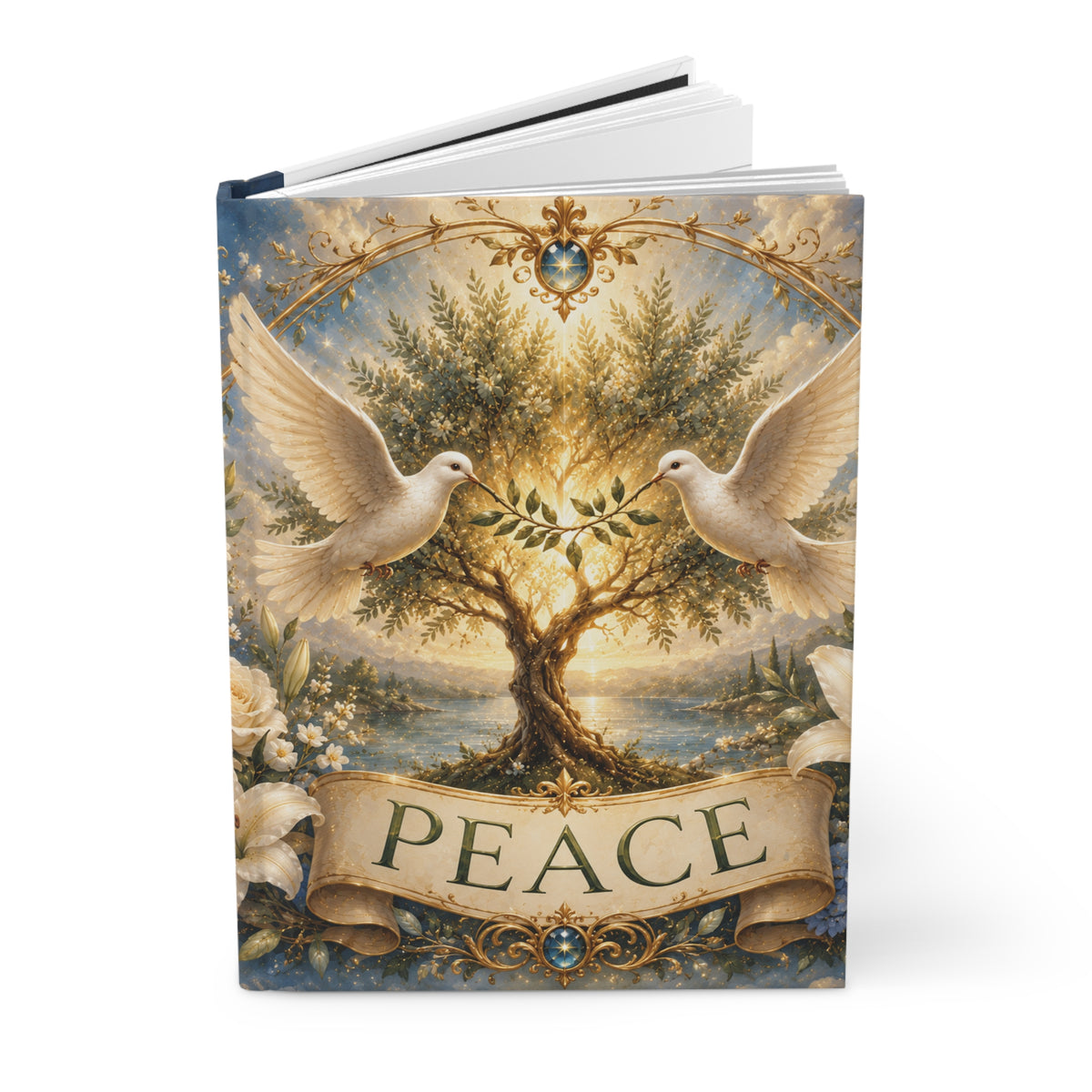 Hardcover Journal — 'Peace'