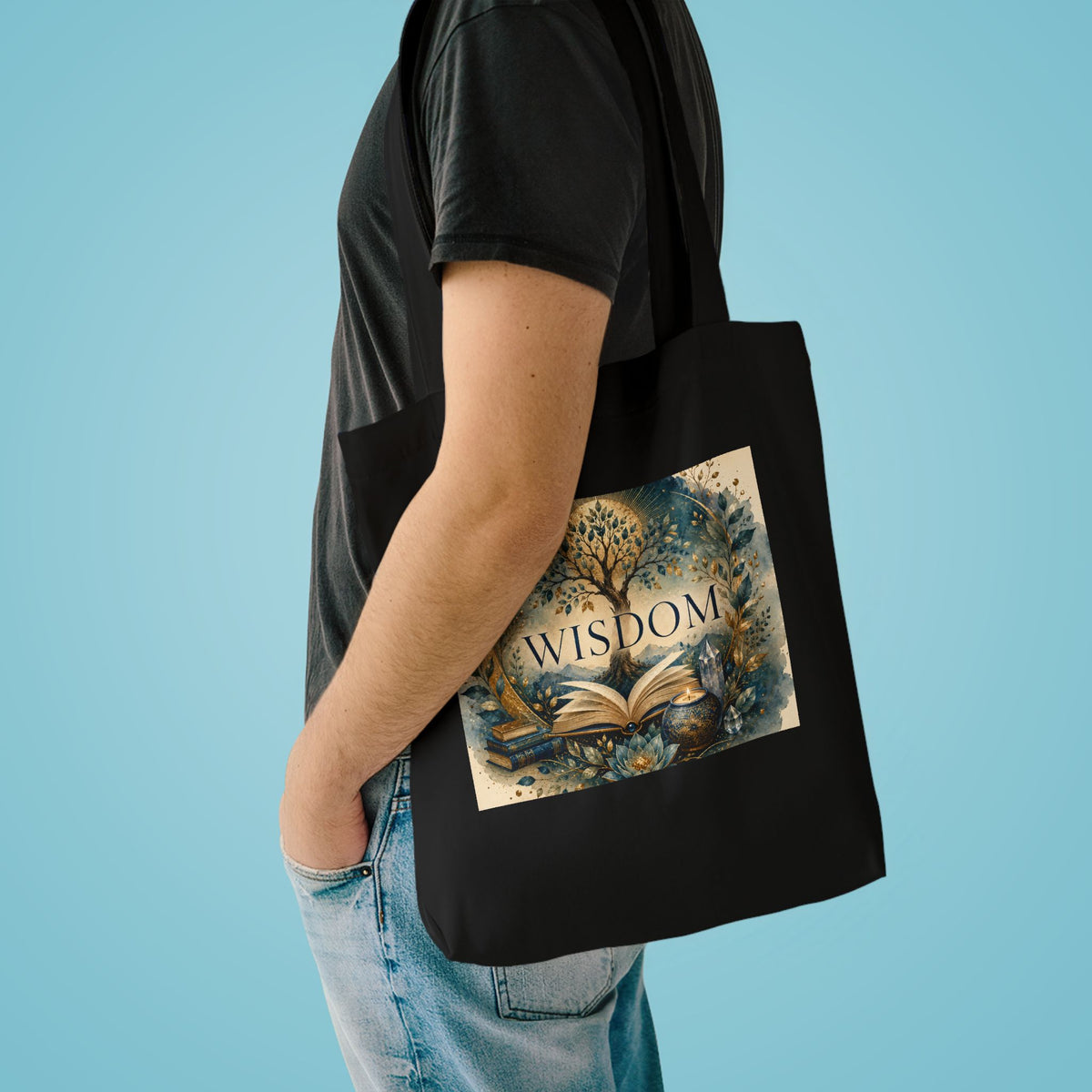 Cotton Tote Bag - 'Wisdom'
