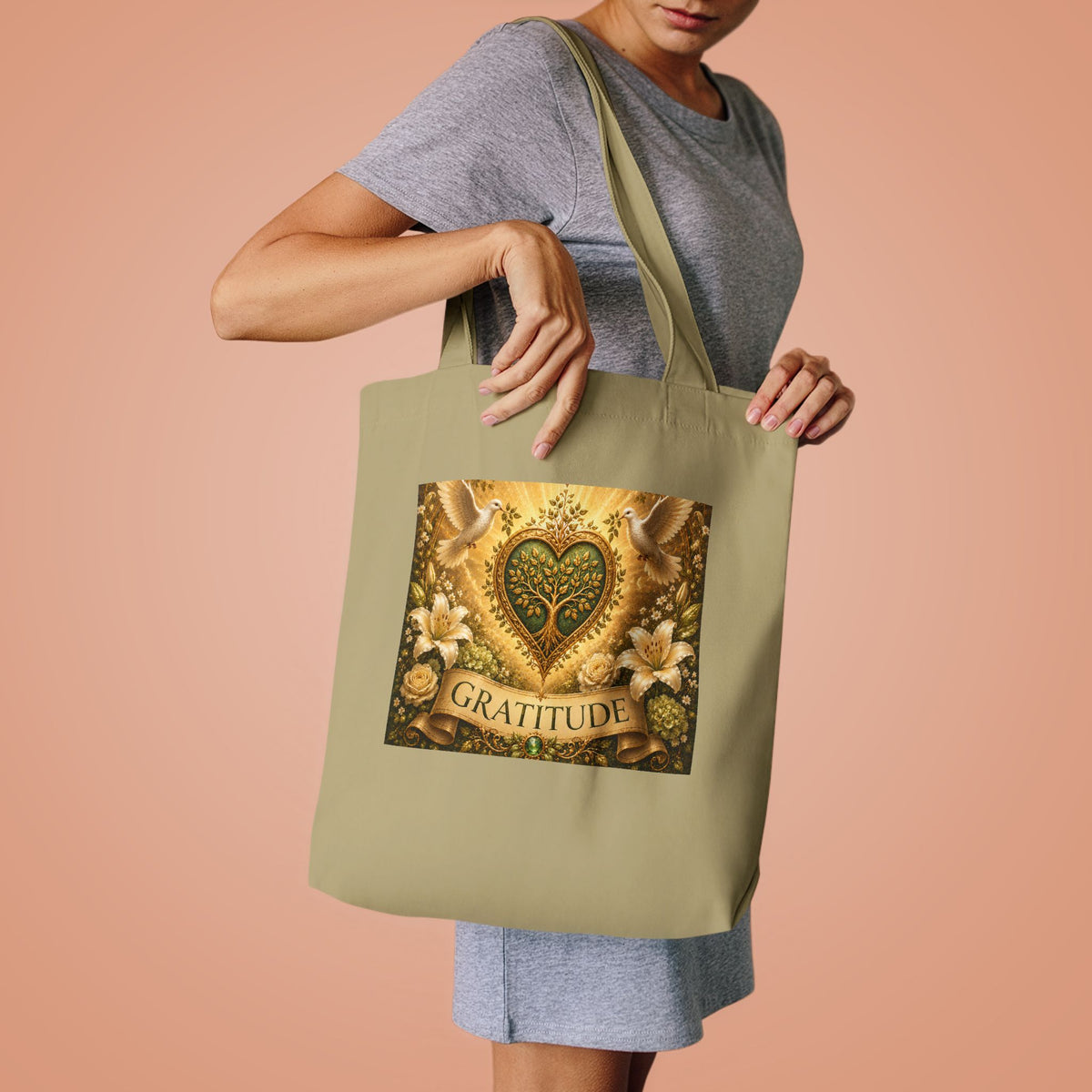 Cotton Tote Bag - 'Gratitude'