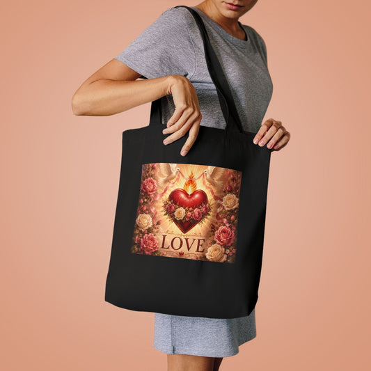Cotton Tote Bag - 'Love'