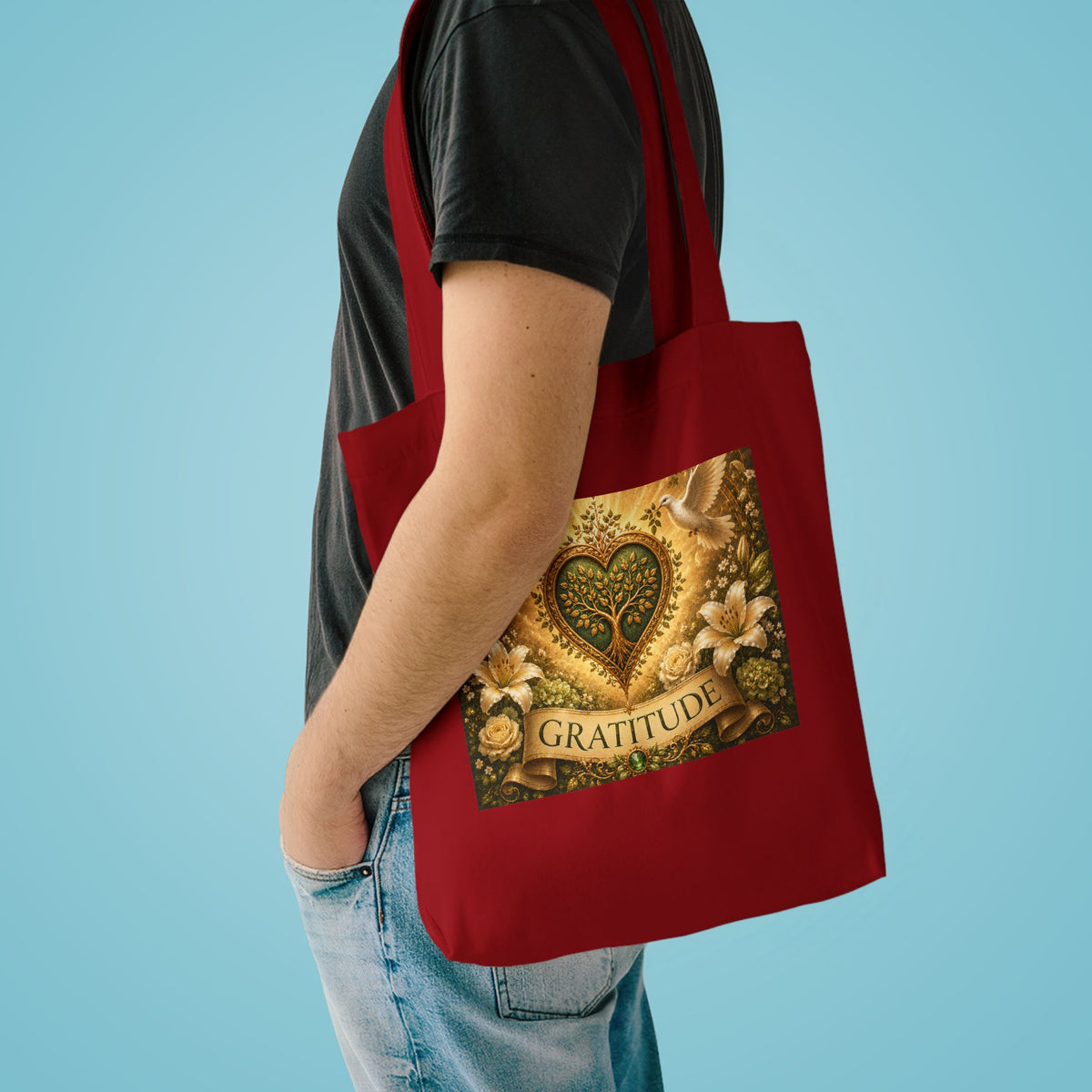 Cotton Tote Bag - 'Gratitude'