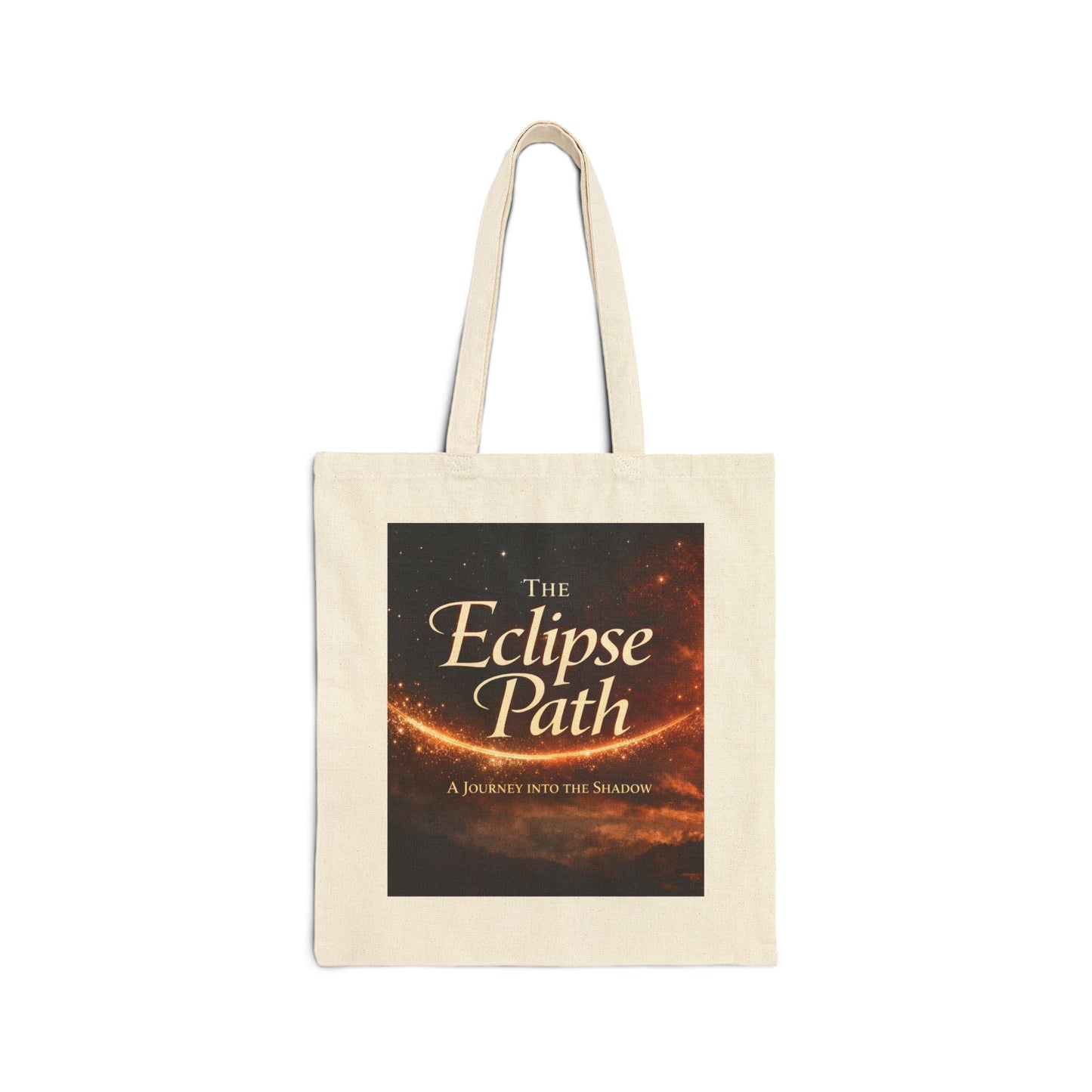 Tote Bag — "The Eclipse Path" Book Cover Canvas Tote