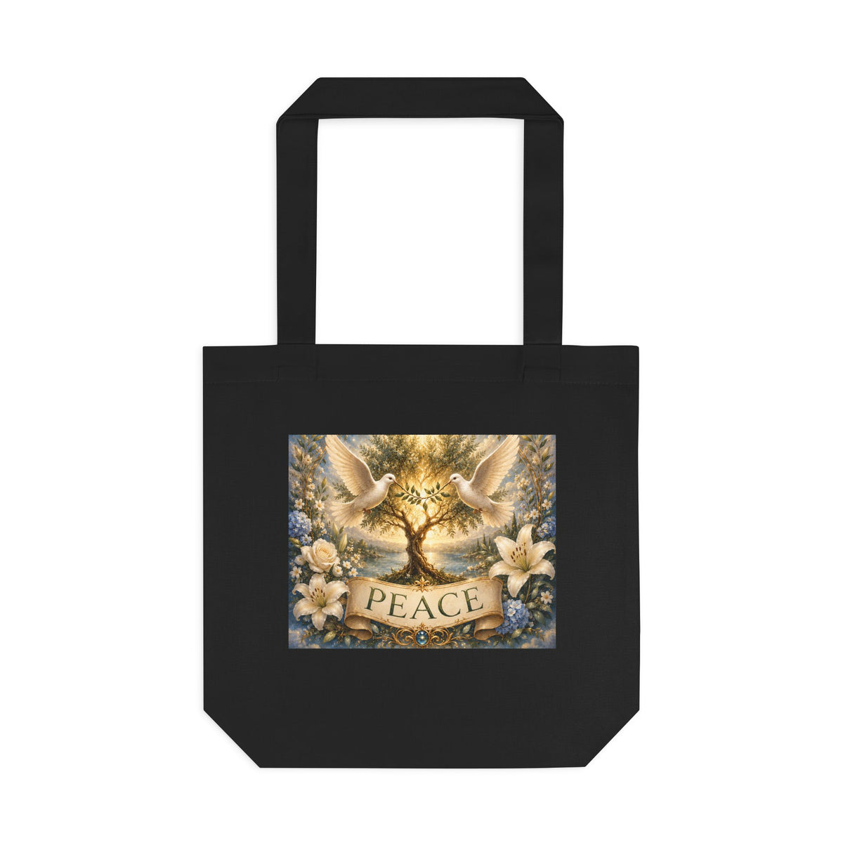Cotton Tote Bag - 'Peace'
