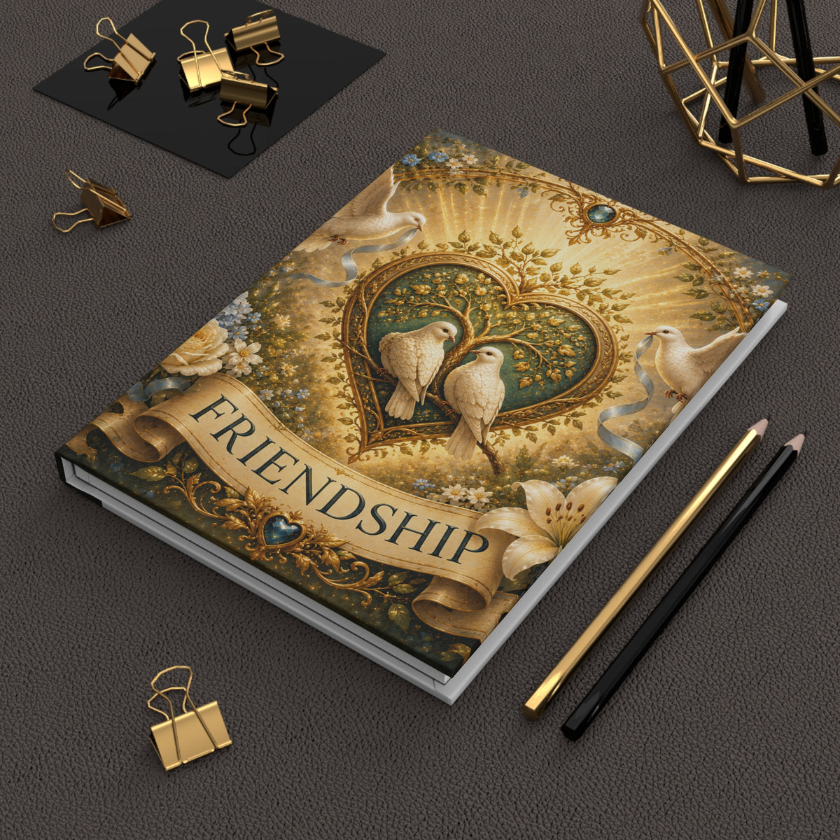 Hardcover Journal - 'Friendship'