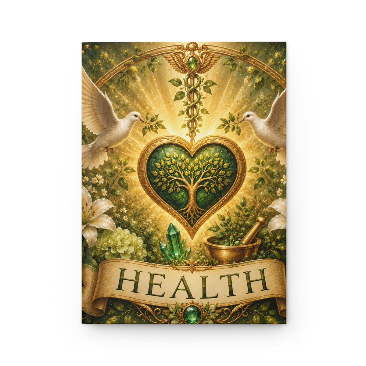Hardcover Journal - 'Health'