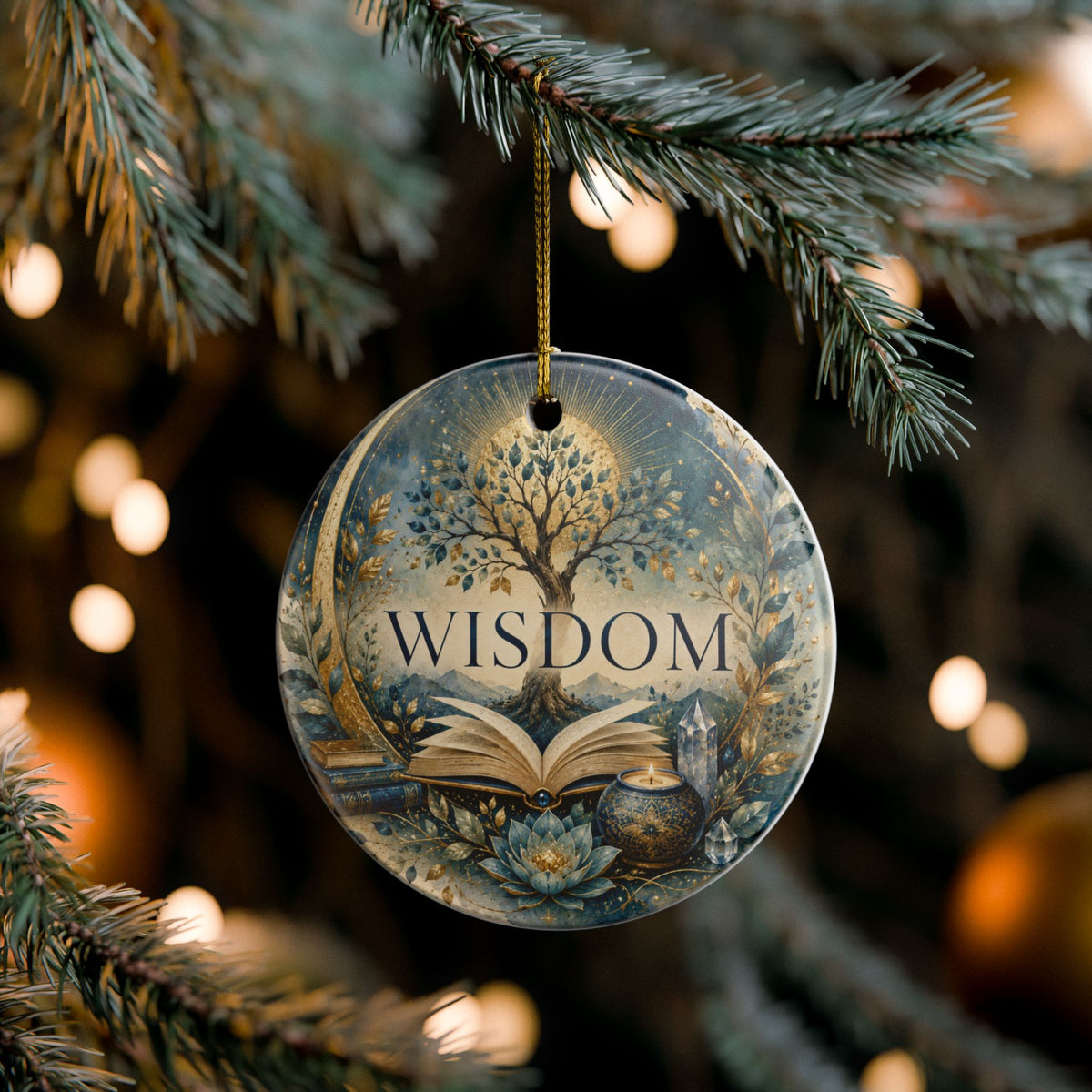 Ceramic Ornament - 'Wisdom'