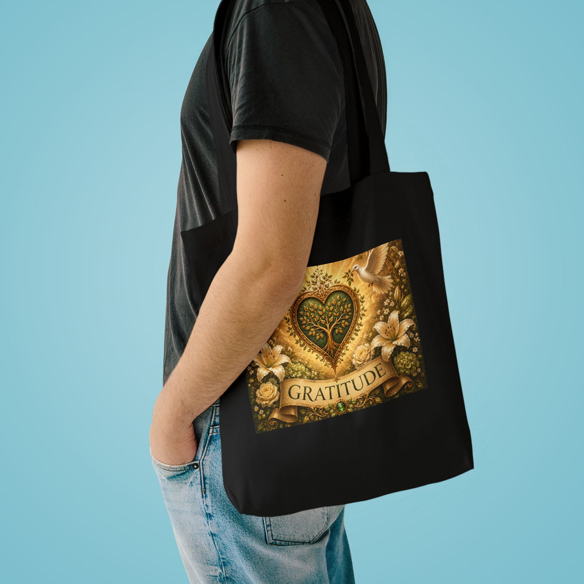 Cotton Tote Bag - 'Gratitude'