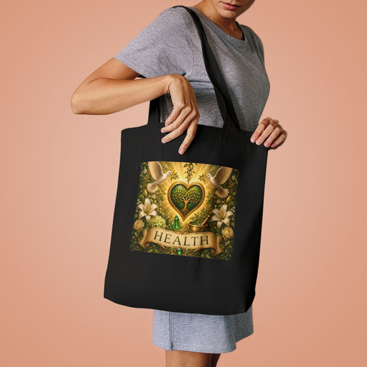 Cotton Tote Bag - 'Health'