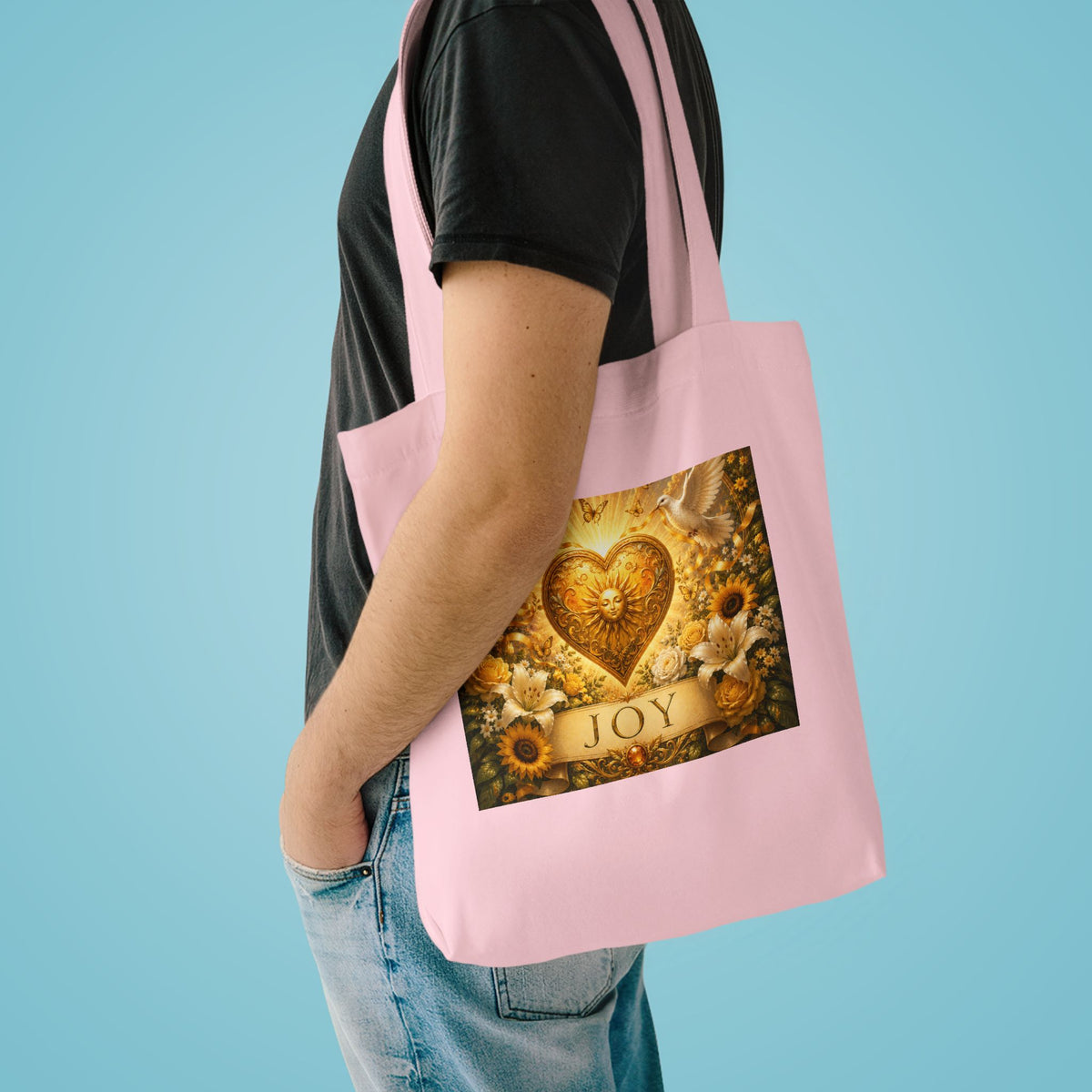 Cotton Tote Bag - 'Joy'