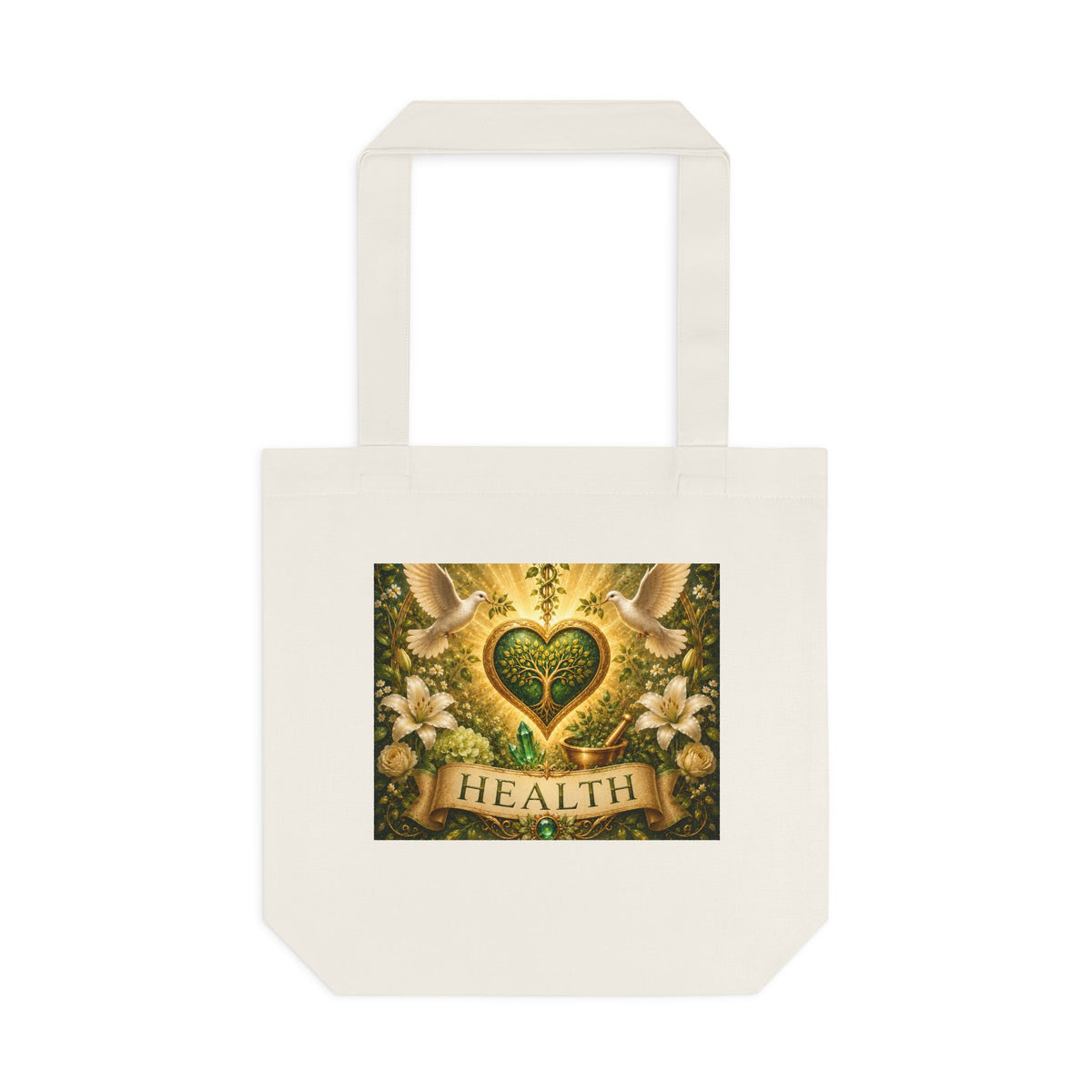 Cotton Tote Bag - 'Health'