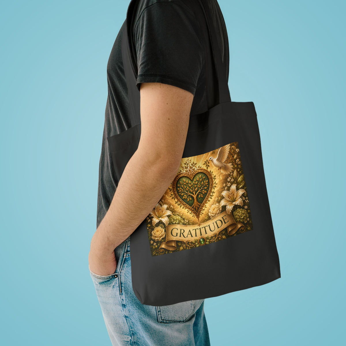 Cotton Tote Bag - 'Gratitude'