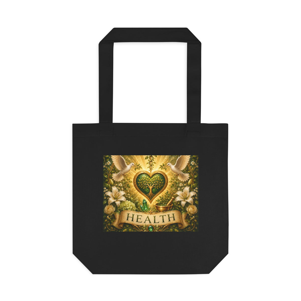 Cotton Tote Bag - 'Health'