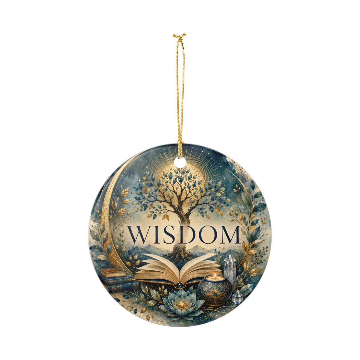 Ceramic Ornament - 'Wisdom'