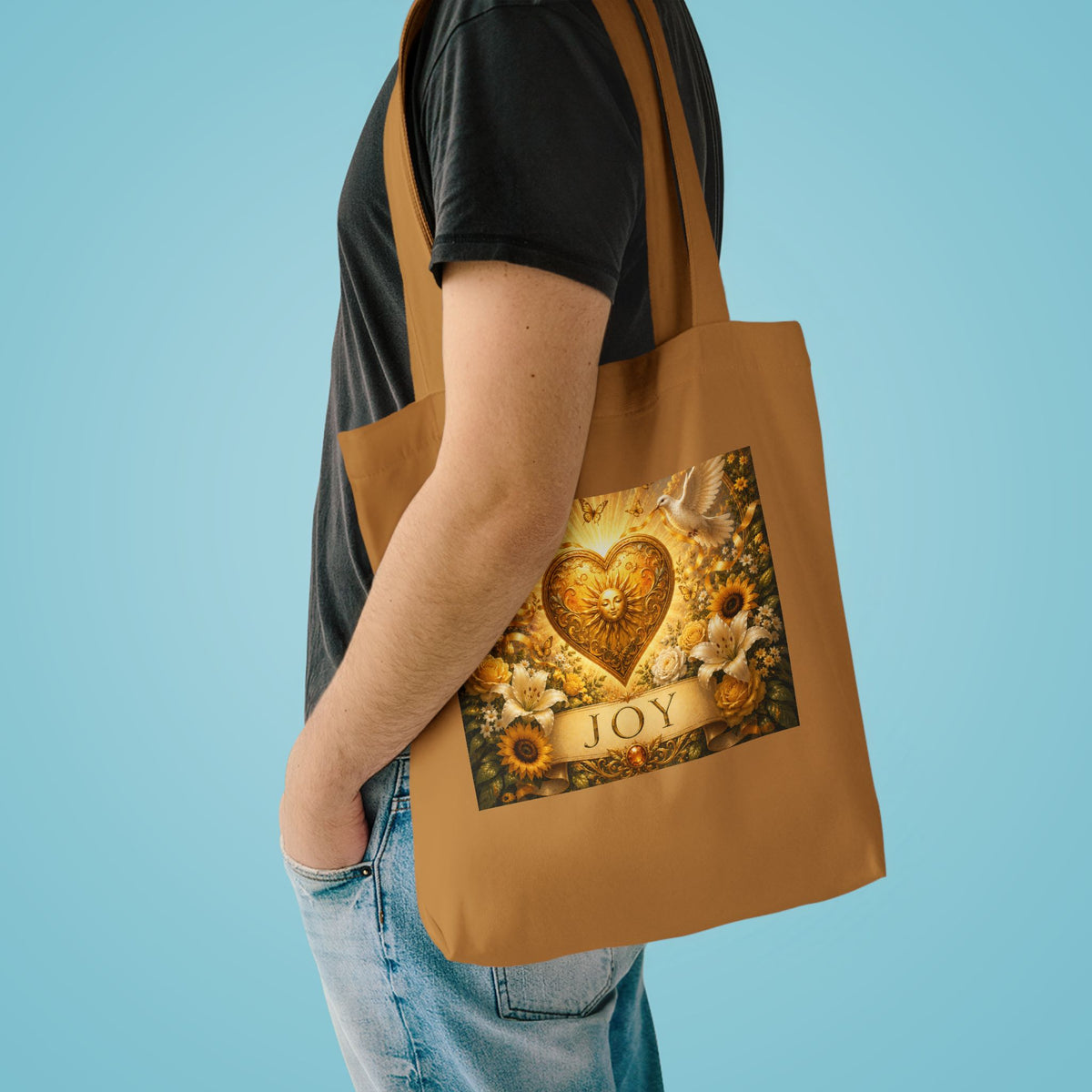 Cotton Tote Bag - 'Joy'
