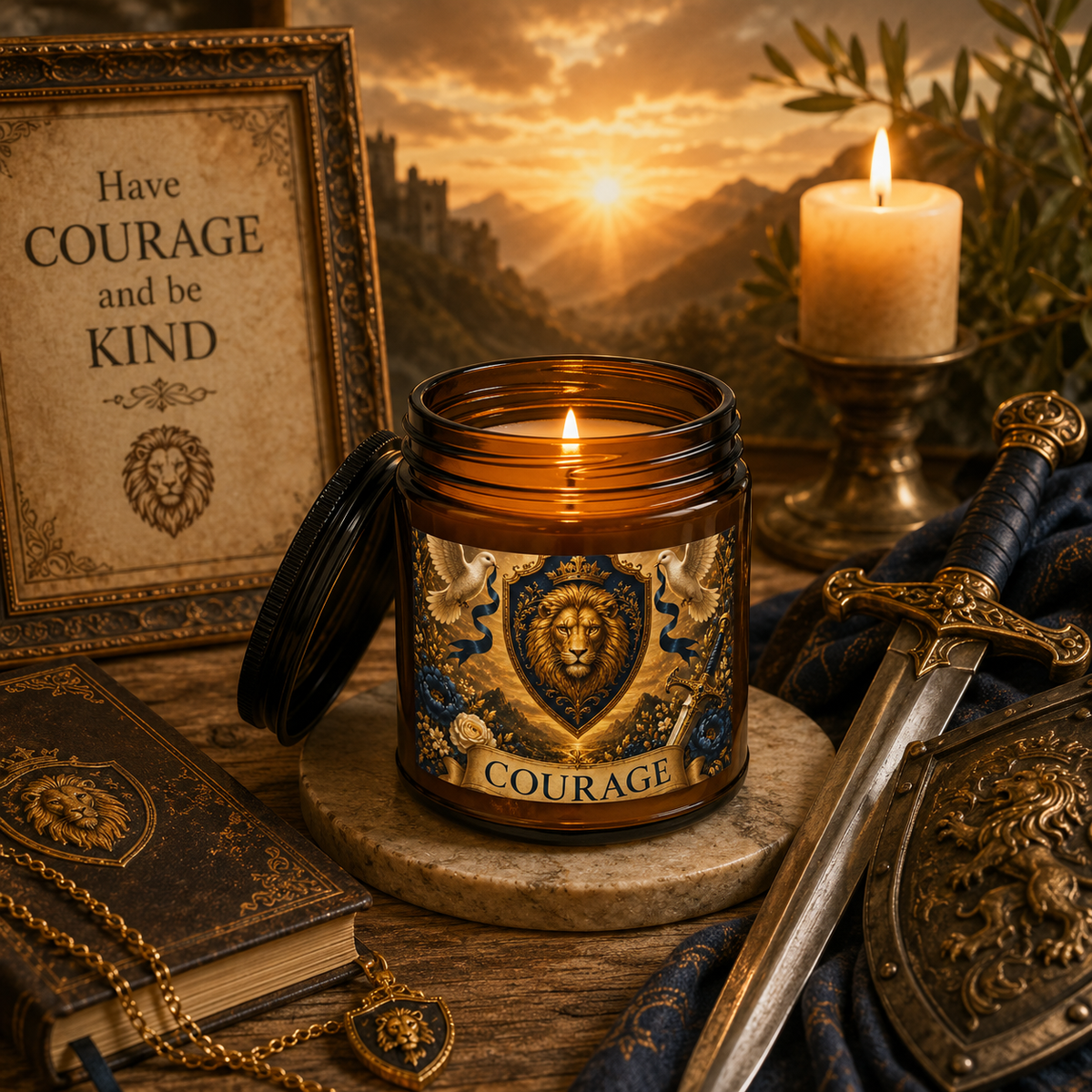 Soy Candle - 'Courage'
