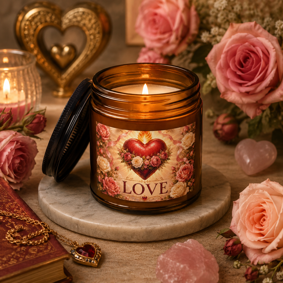 Soy Candle — 'Love'