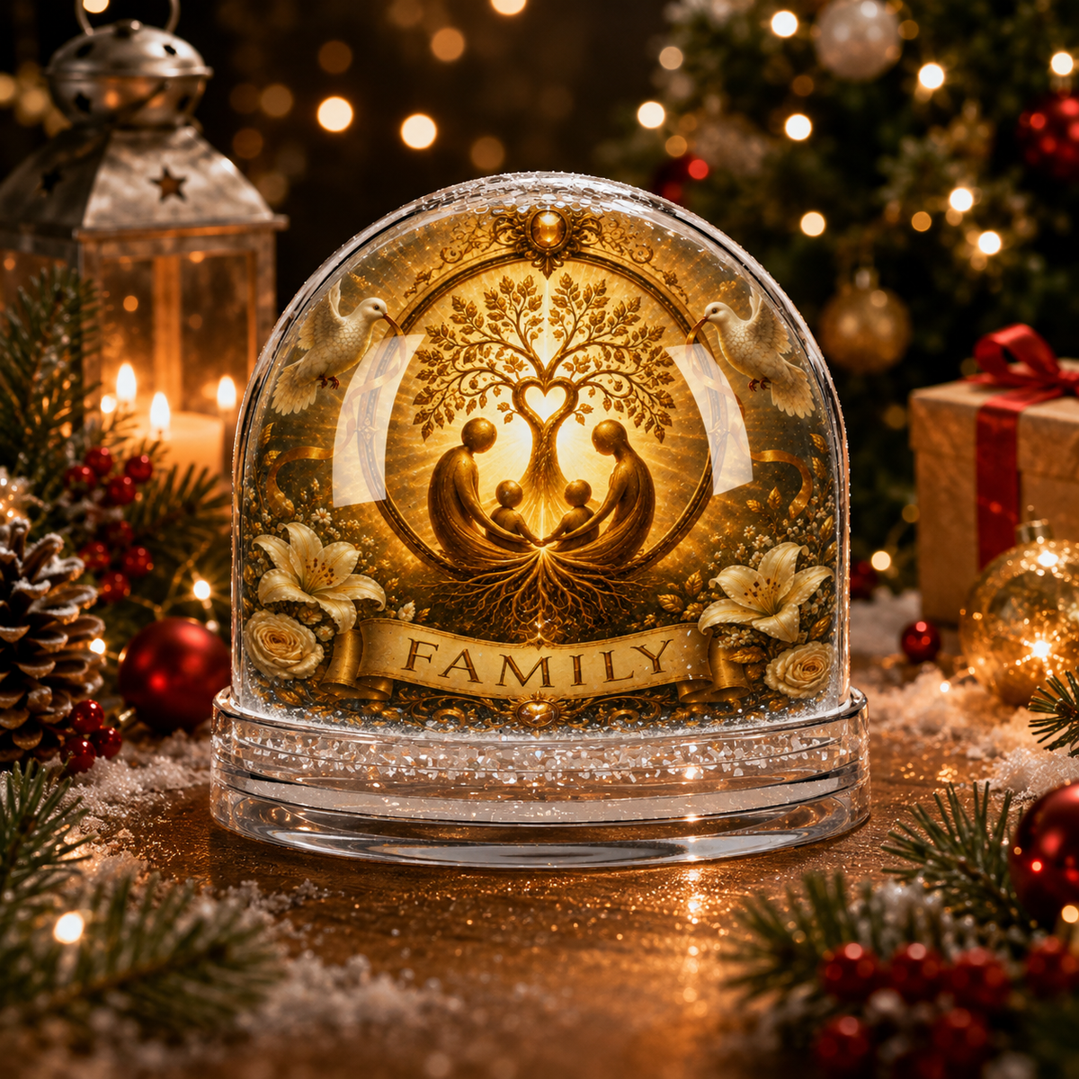 Snow Globe - 'Family'